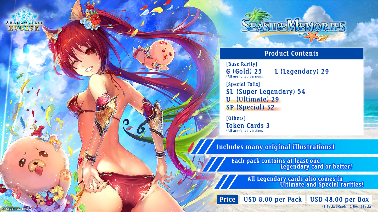 Shadowverse SVEE-SP01: Seaside Memories – Booster Case PREORDER